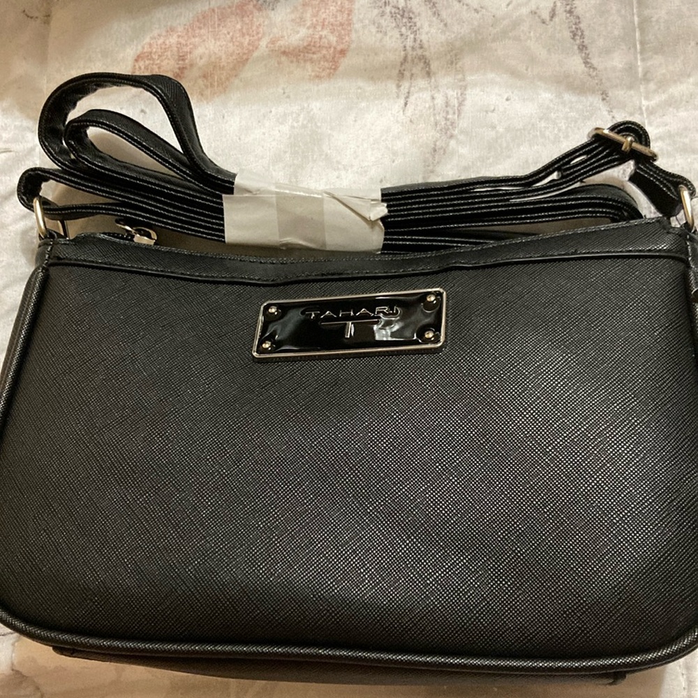 Tahari small black purse